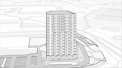 Wirtualna makieta 3D mieszkania 30.9 m², M205