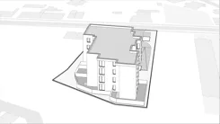 Wirtualna makieta 3D mieszkania 28.09 m², M6