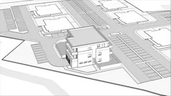 Wirtualna makieta 3D mieszkania 55.45 m², B3.M8