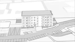 Wirtualna makieta 3D mieszkania 44.93 m², C.26