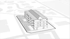 Wirtualna makieta 3D apartamentu inwestycyjnego 45.64 m², 3.3