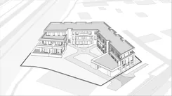 Wirtualna makieta 3D mieszkania 40.32 m², 1.04