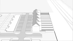 Wirtualna makieta 3D domu 94.46 m², lokal 106