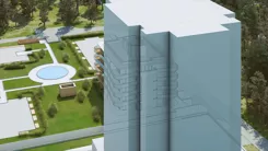 Wirtualna makieta 3D lokalu inwestycyjnego 24.53 m², A1.01