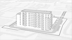 Wirtualna makieta 3D mieszkania 39.32 m², 02.MB11