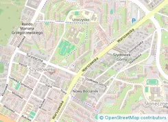 Lokalizacja inwestycji Warszawskie Wzgórze