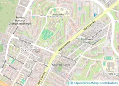 Lokalizacja inwestycji Warszawskie Wzgórze Lokale Usługowe