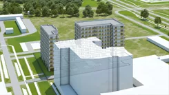 Wirtualna makieta 3D mieszkania 36.35 m², M21