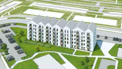 Wirtualna makieta 3D mieszkania 61.66 m², A.3.42