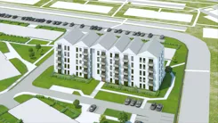 Wirtualna makieta 3D mieszkania 41.6 m², C.0.2