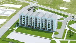 Wirtualna makieta 3D mieszkania 61.39 m², C.3.34