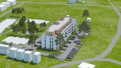 Wirtualna makieta 3D apartamentu inwestycyjnego 35.35 m², A/7