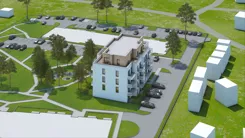 Wirtualna makieta 3D apartamentu inwestycyjnego 44.03 m², B/203