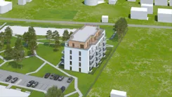 Wirtualna makieta 3D apartamentu inwestycyjnego 37.53 m², C/102