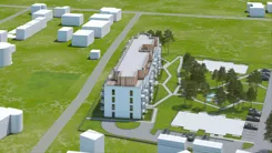 Wirtualna makieta 3D apartamentu inwestycyjnego 36 m², D/319
