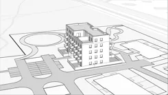 Wirtualna makieta 3D mieszkania 35.36 m², B11/6