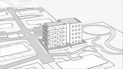 Wirtualna makieta 3D mieszkania 54.45 m², B11/12