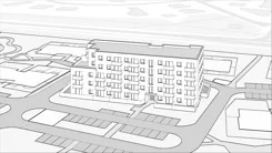 Wirtualna makieta 3D mieszkania 39.54 m², B6/28