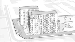 Wirtualna makieta 3D mieszkania 44.01 m², B.2.7