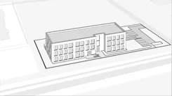 Wirtualna makieta 3D apartamentu inwestycyjnego 32.76 m², J6