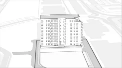 Wirtualna makieta 3D mieszkania 40.1 m², 60