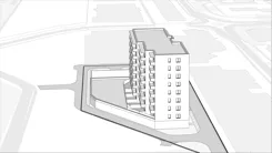 Wirtualna makieta 3D mieszkania 36.9 m², 116