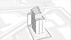Wirtualna makieta 3D mieszkania 43.18 m², 1