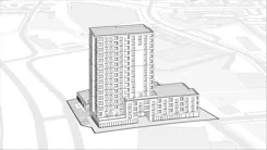 Wirtualna makieta 3D mieszkania 32.94 m², A.1M11