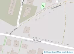 Lokalizacja inwestycji Zielone Komorowice III