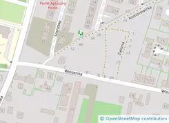 Lokalizacja inwestycji Zielone Komorowice - domy