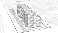 Wirtualna makieta 3D mieszkania 74.07 m², A-B171