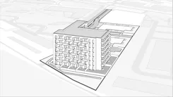 Wirtualna makieta 3D mieszkania 46.83 m², C502