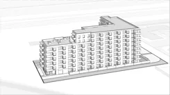 Wirtualna makieta 3D mieszkania 38.82 m², E2-A045