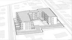 Wirtualna makieta 3D mieszkania 41.97 m², C108