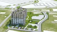 Wirtualna makieta 3D mieszkania 27.93 m², B91