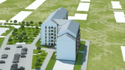 Wirtualna makieta 3D mieszkania 46.95 m², L209