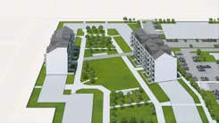 Wirtualna makieta 3D inwestycji Osiedle Witaj etap III