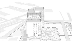 Wirtualna makieta 3D apartamentu 42.39 m², A2.2.12