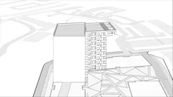 Wirtualna makieta 3D apartamentu 43.79 m², B1.0.1