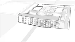 Wirtualna makieta 3D mieszkania 26.71 m², A1/02/33