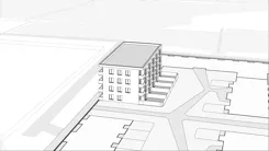 Wirtualna makieta 3D mieszkania 39.87 m², B1/03/23