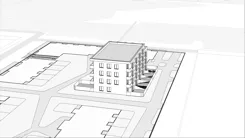 Wirtualna makieta 3D mieszkania 39.87 m², B3/02/16