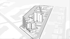 Wirtualna makieta 3D mieszkania 44.52 m², AB0505/4