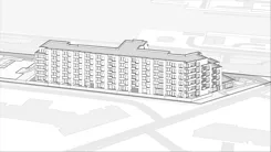 Wirtualna makieta 3D mieszkania 42.04 m², AA0107/4