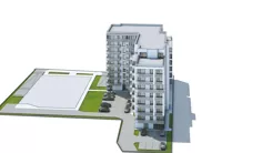 Wirtualna makieta 3D mieszkania 45.16 m², A.M33