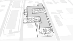 Wirtualna makieta 3D mieszkania 43.26 m², B.P1.24