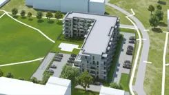 Wirtualna makieta 3D mieszkania 44.11 m², A1.03