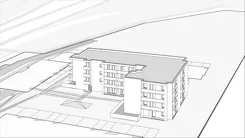 Wirtualna makieta 3D mieszkania 43.68 m², III/D161