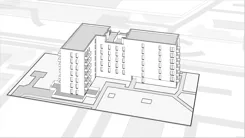 Wirtualna makieta 3D mieszkania 63.03 m², I/50