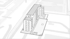 Wirtualna makieta 3D mieszkania 77 m², II/15